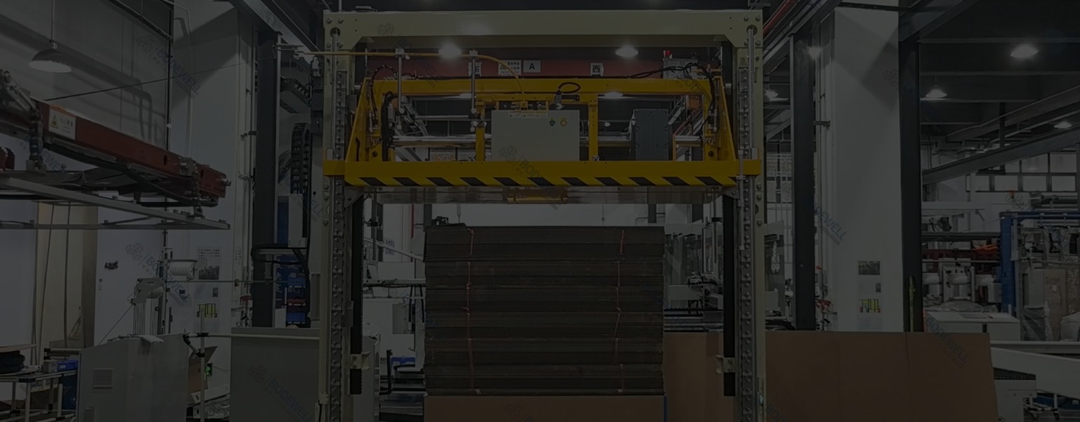 Vertical Strapping with Compression for Corrugated