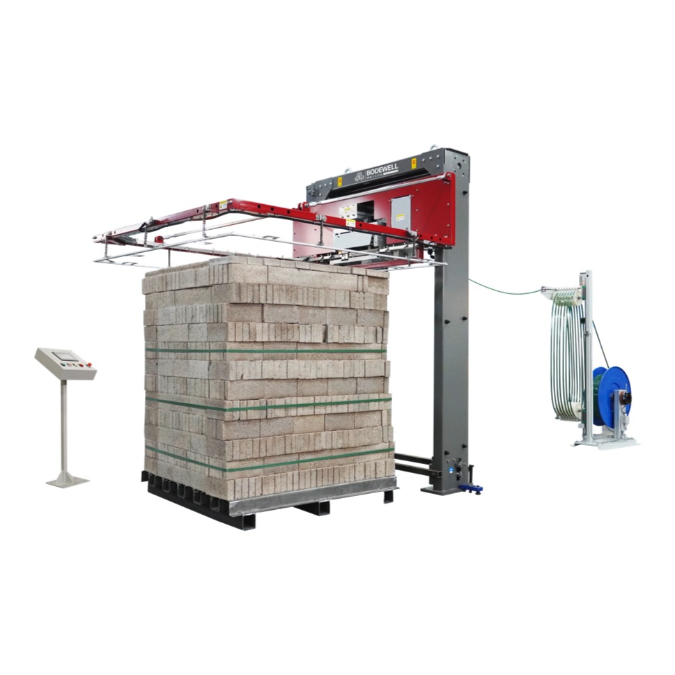 Automatic Horizontal Strapping Machine for the Brick Industry