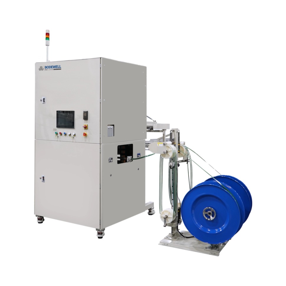 In‑line Lithium Battery Module Strapping Machine